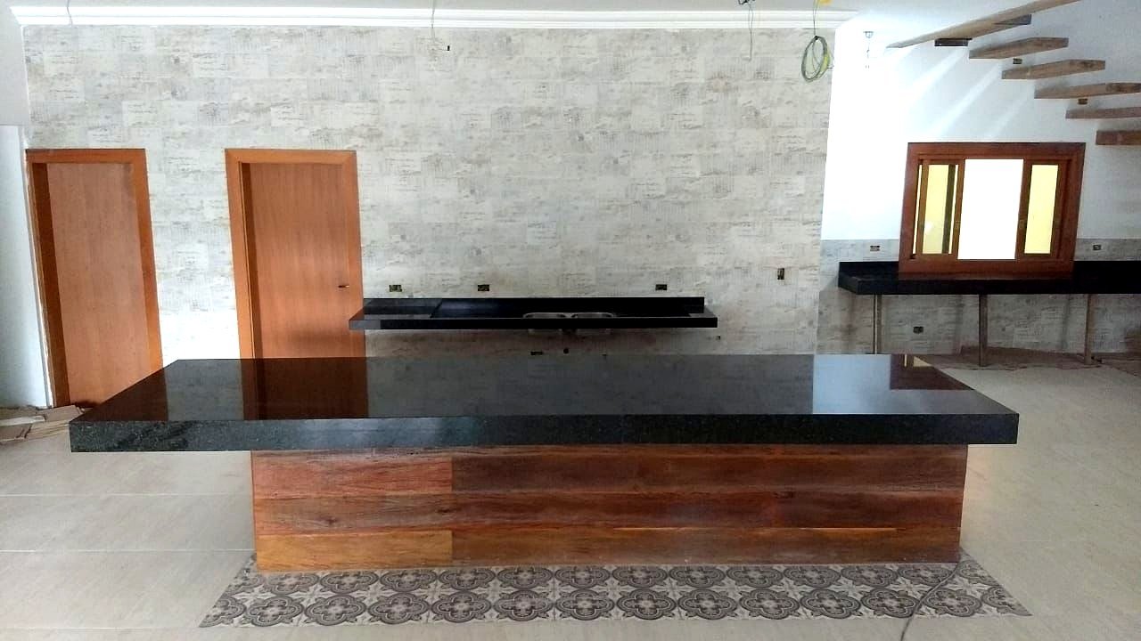 Projeto em Granito Verde Ubatuba